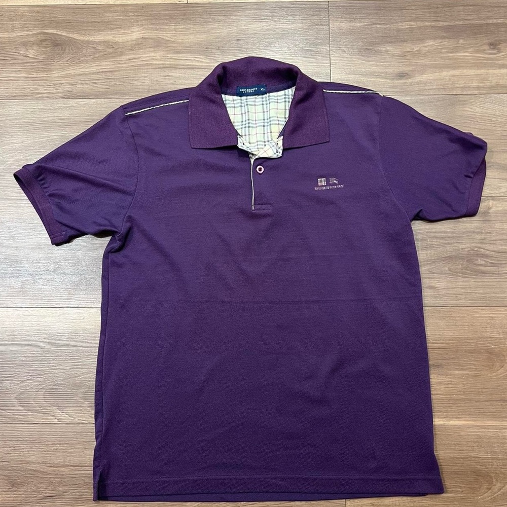 Burberry Polo Purple Shirt